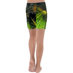 Kids  Lightweight Velour Capri Yoga Leggings 