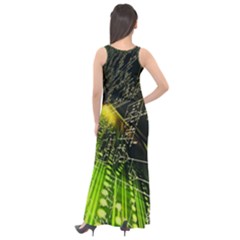 Sleeveless Velour Maxi Dress 