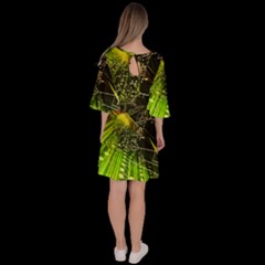 Velour Kimono Dress 