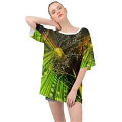 Oversized Chiffon Top 