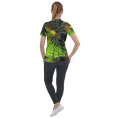 Short Sleeve Zip Up Jacket 