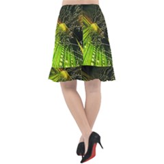 Fishtail Chiffon Skirt 
