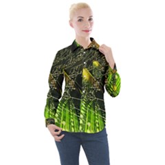 Women s Long Sleeve Pocket Shirt 
