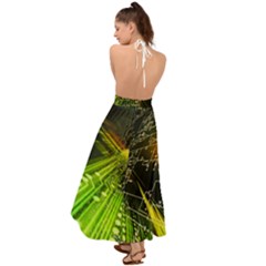 Backless Maxi Beach Dress 