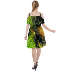 Cut Out Shoulders Dress 