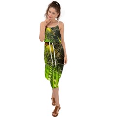 Waist Tie Cover Up Chiffon Dress 