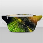 Machine Technology Circuit Electronic Computer Technics Detail Psychedelic Abstract Pattern Waist Bag 