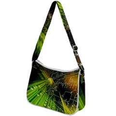 Zip Up Shoulder Bag 