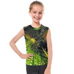 Machine Technology Circuit Electronic Computer Technics Detail Psychedelic Abstract Pattern Kids  Mesh Tank Top