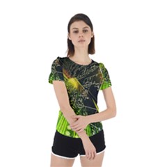 Back Cut Out Sport T-Shirt 