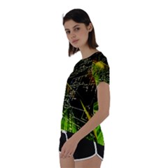 Short Sleeve Open Back T-Shirt 