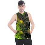 Machine Technology Circuit Electronic Computer Technics Detail Psychedelic Abstract Pattern Men s Sleeveless Hoodie