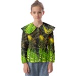 Machine Technology Circuit Electronic Computer Technics Detail Psychedelic Abstract Pattern Kids  Peter Pan Collar Blouse