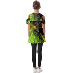 Fold Over Open Sleeve Top 