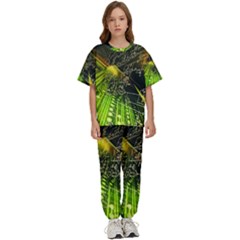 Kids  T-Shirt and Pants Sports Set 