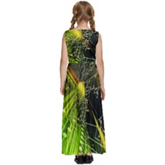 Kids  Satin Sleeveless Maxi Dress 