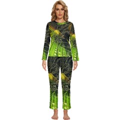 Womens  Long Sleeve Lightweight Pajamas Set 