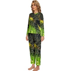 Womens  Long Sleeve Lightweight Pajamas Set 