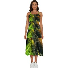 Sleeveless Shoulder Straps Boho Dress 