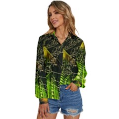 Women s Long Sleeve Button Up Shirt 