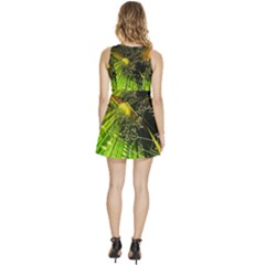 Sleeveless High Waist Mini Dress 