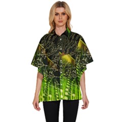 Women s Batwing Button Up Shirt 
