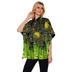 Women s Batwing Button Up Shirt 