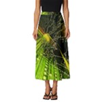 Machine Technology Circuit Electronic Computer Technics Detail Psychedelic Abstract Pattern Classic Midi Chiffon Skirt