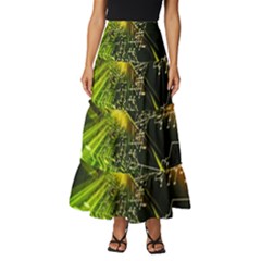Tiered Ruffle Maxi Skirt 