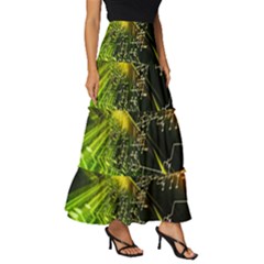Tiered Ruffle Maxi Skirt 
