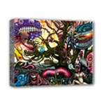 Psychedelic Funky Trippy Deluxe Canvas 14  x 11  (Stretched)