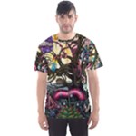 Psychedelic Funky Trippy Men s Sport Mesh T-Shirt
