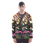 Psychedelic Funky Trippy Men s Hooded Windbreaker