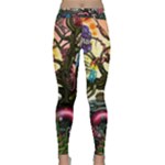 Psychedelic Funky Trippy Classic Yoga Leggings