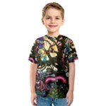 Psychedelic Funky Trippy Kids  Sport Mesh T-Shirt