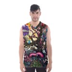 Psychedelic Funky Trippy Men s Basketball Tank Top