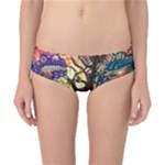 Psychedelic Funky Trippy Classic Bikini Bottoms