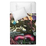 Psychedelic Funky Trippy Duvet Cover Double Side (Single Size)