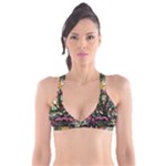 Psychedelic Funky Trippy Plunge Bikini Top
