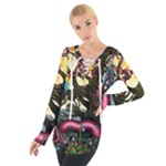 Psychedelic Funky Trippy Tie Up T-Shirt