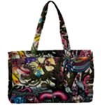 Psychedelic Funky Trippy Canvas Work Bag
