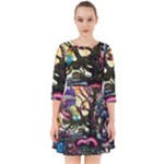 Psychedelic Funky Trippy Smock Dress