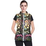 Psychedelic Funky Trippy Women s Puffer Vest
