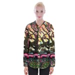 Psychedelic Funky Trippy Womens Long Sleeve Shirt