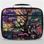 Psychedelic Funky Trippy Full Print Lunch Bag