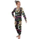 Psychedelic Funky Trippy Kids  Long Sleeve Set 