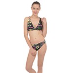 Psychedelic Funky Trippy Classic Banded Bikini Set 