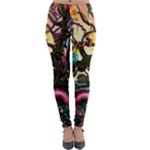 Psychedelic Funky Trippy Lightweight Velour Leggings