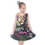 Psychedelic Funky Trippy Kids  Summer Dress