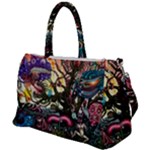 Psychedelic Funky Trippy Duffel Travel Bag